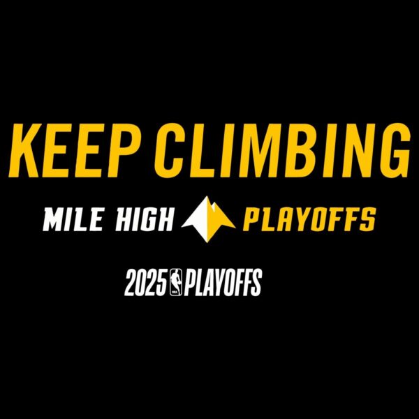 2025 Nba Playoffs Denver Nuggets Mantra Playoffs SVG
