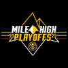 2025 Nuggets Playoffs Neon Mile High SVG