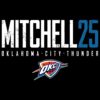 Ajay Mitchell 25 Oklahoma City Thunder Elite SVG
