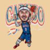 Alex Caruso Oklahoma City Thunder Cartoon PNG