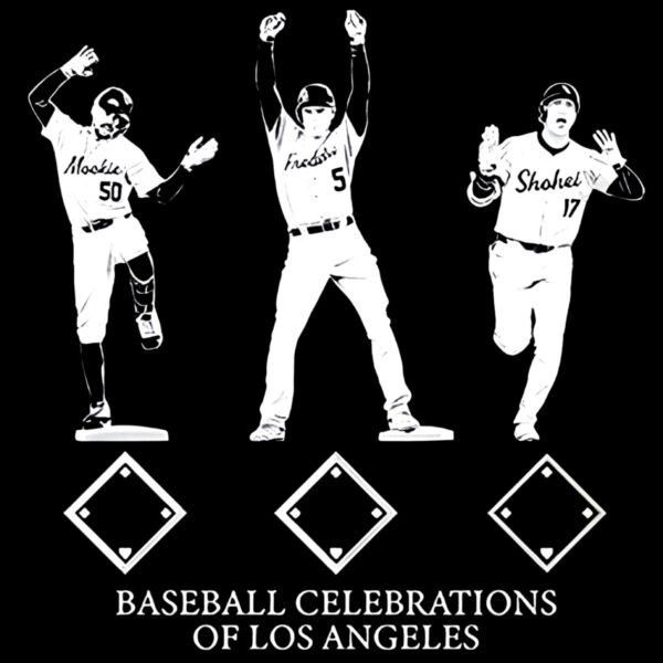 Baseball Celebrations Of Los Angeles Mlb PNG