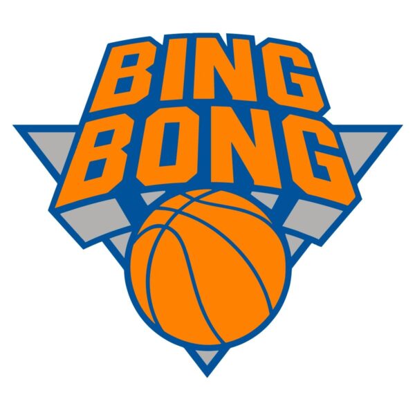 Bing Bong New York Knicks Basketball SVG