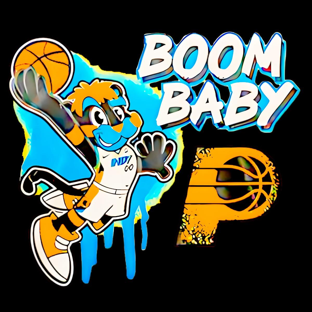 Boom Baby Indiana Pacers 2025 Nba Playoff PNG