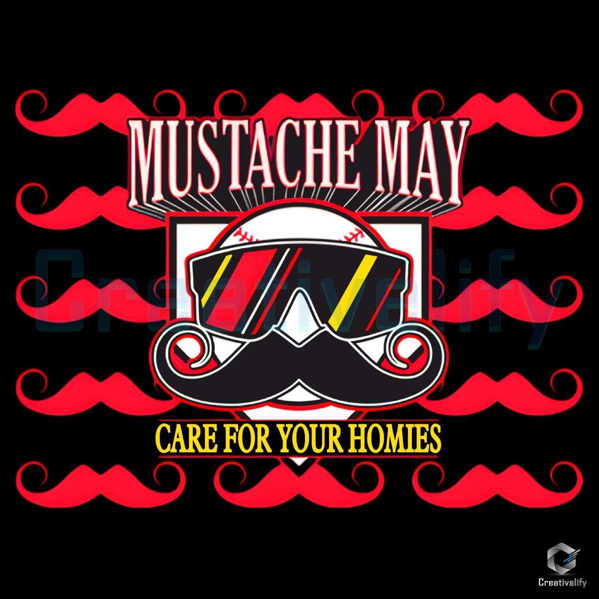 Brendan Donovan Mustache May 2025 St Louis Care PNG