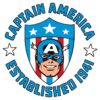Captain America Established 1941 Retro Shield Emblem SVG
