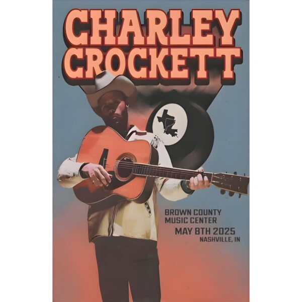 Charley Crockett Tour 2025 Brown County Music PNG