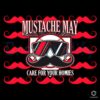 Cincinnati Mustache May 2025 SVG Support Your Homies