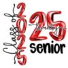 Class Of 2025 PNG, Graduation 2025 PNG, Senior 2025 PNG, High School Graduation PNG, Senior Grad PNG, High School Shirt PNG, 2025 Decal