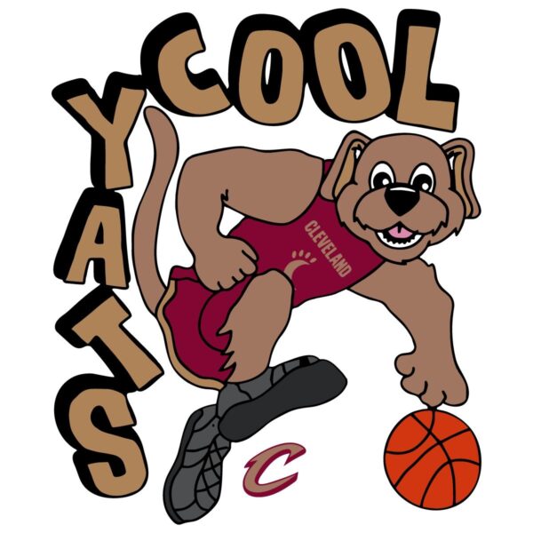 Cleveland Cavaliers Nba X Staycool Mascot SVG