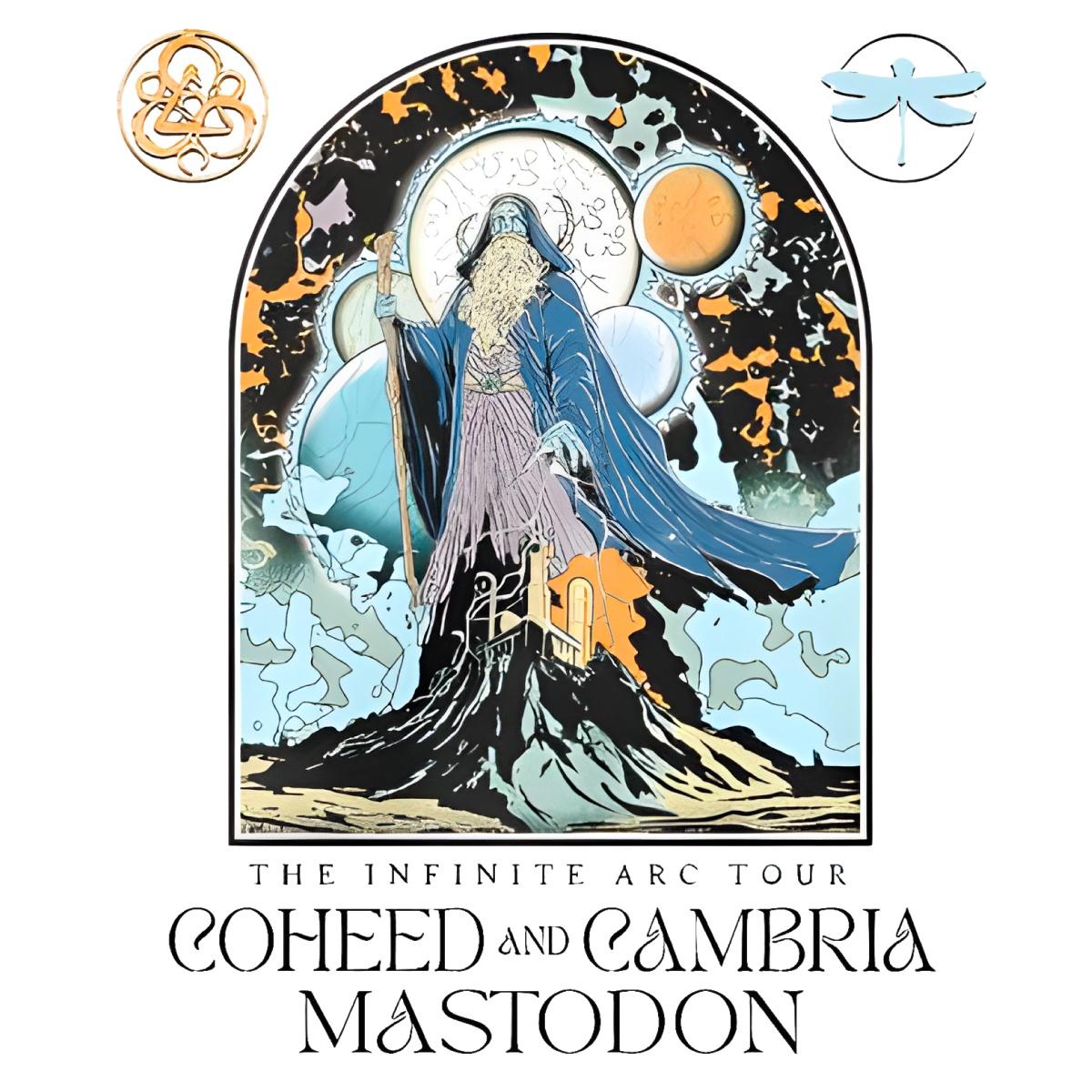Coheed And Cambria Mastodon Tour The Infinite Arc Concert PNG