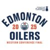Edmonton Oilers 2025 Stanley Cup Playoffs Western Conference Final SVG