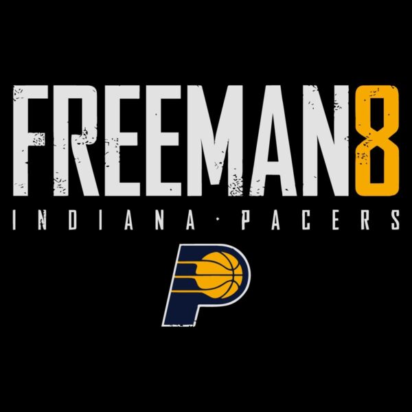 Enrique Freeman 8 Indiana Pacers Basketball Elite SVG