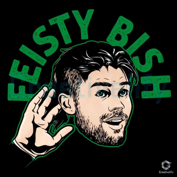 Feisty Bish SVG of Lian Bichsel Dallas Stars Spirit