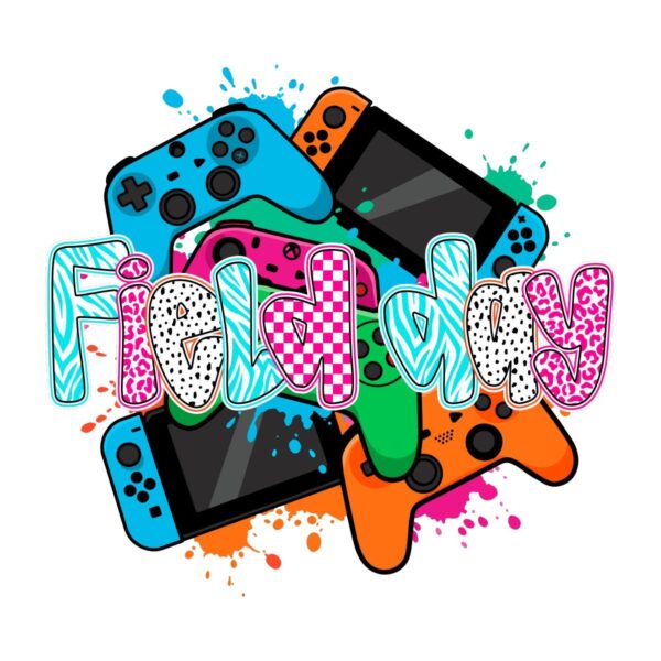 Field Day Gamer Controller Teacher PNG