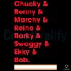 Florida Hockey Stars Chucky Benny More SVG Design