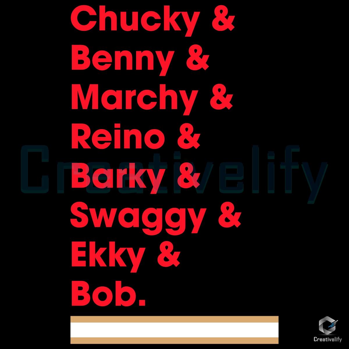 Florida Hockey Stars Chucky Benny More SVG Design