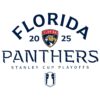 Florida Panthers Nhl 2025 Stanley Cup Playoffs Logo SVG