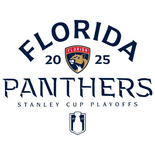 Florida Panthers Nhl 2025 Stanley Cup Playoffs Logo SVG