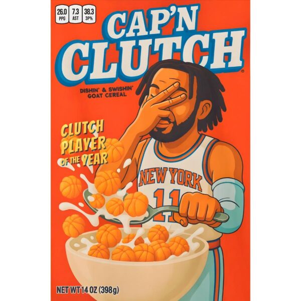 Funny Captain Clutch Jalen Brunson Knicks PNG