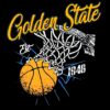 Golden State Basketball Vintage Est 1946 Retro PNG