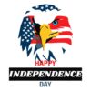 Happy Independence Day Eagle Patriotic SVG