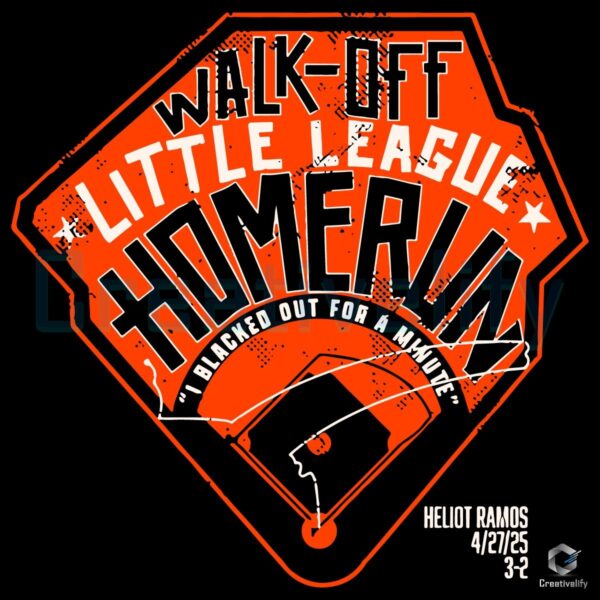 Heliot Ramos WalkOff InsidethePark Home Run SVG Magic