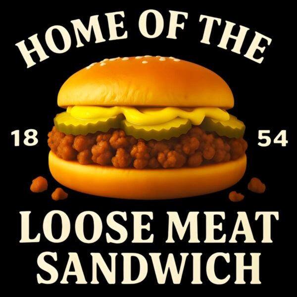 Home Of The Loose Meat Sandwich 1854 Skippers Loose Meat PNG