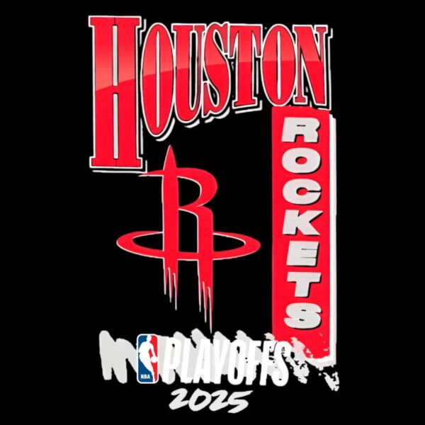 Houston Rockets Nba 2025 Playoffs Hype PNG