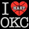 I Hart Okc Basketball SVG
