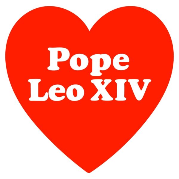 I Heart Love Pope Leo Xiv SVG