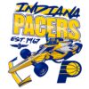 Indiana Pacers Boomer Racing Est 1967 Nba Playoffs 2025 PNG