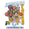 Indiana Pacers Cartoon Starting Five 2025 Eastern Conference Finals PNG