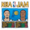 Indiana Pacers Nba Jam Haliburton And Mathurin PNG