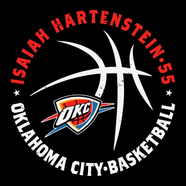 Isaiah Hartenstein Oklahoma City Thunder Player Ball SVG