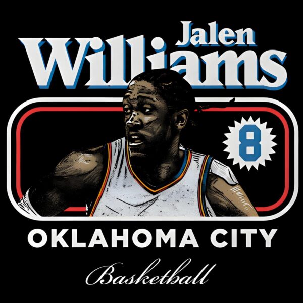 Jalen Williams 8 Oklahoma City Basketball PNG