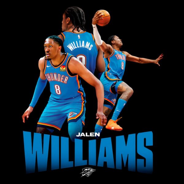 Jalen Williams Okc Thunder Basketball Player PNG