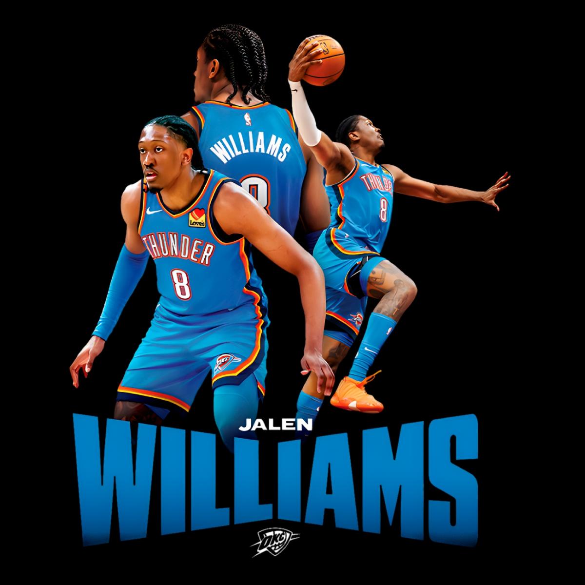 Jalen Williams Oklahoma City Thunder Players PNG