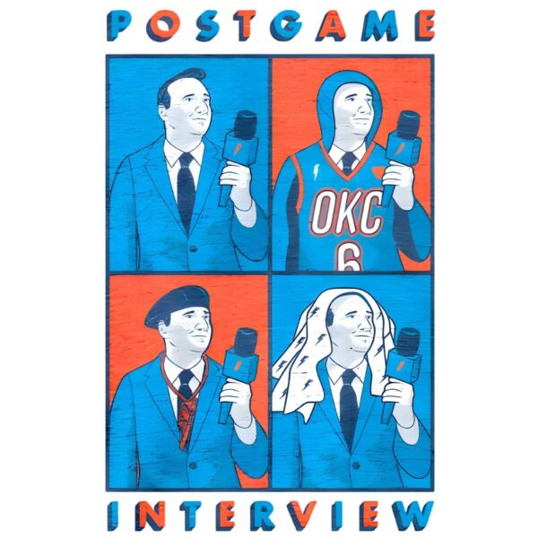 Jalen Williams Post Game Nick Gallo Interview Parody PNG