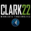 Jaylen Clark Minnesota Timberwolves Number 22 SVG