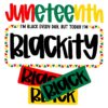 Juneteenth 1865 Im Black Every Day But Today Im Blackity SVG
