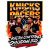 Knicks Vs Pacers Eastern Conference Smackdown 2025 PNG