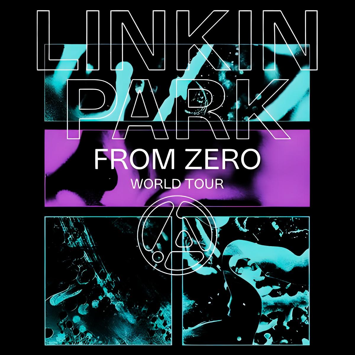 Linkin Park From Zero World Tour 2025 PNG