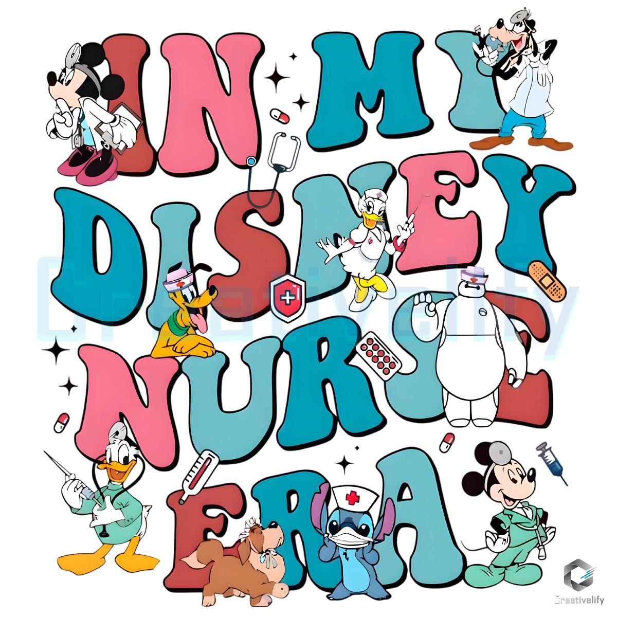 Magical Disney Nurse Era PNG Personalized with Mickey Minnie Magical Disney Nurse Era PNG Personalized with Mickey Minnie