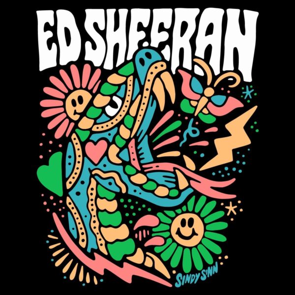 Mathematics Tour 2025 Ed Sheeran SVG
