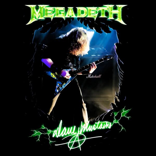 Megadeth Dave Mustaine PNG Sublimation