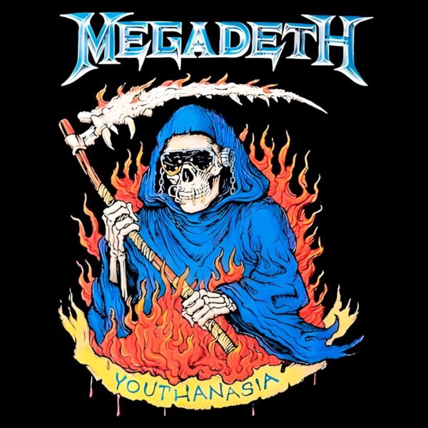 Megadeth Youthanasia Grim Reaper PNG