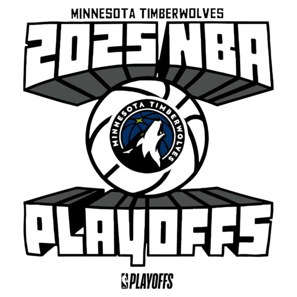 Mens Minnesota Timberwolves 2025 Playoffs Spiced SVG