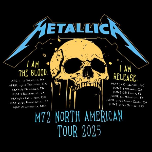 Metallica M72 North American Tour 2025 PNG