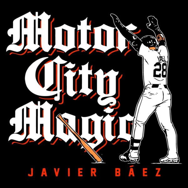 Motor City Magic Javier Baez Detroit Tigers Baseball SVG
