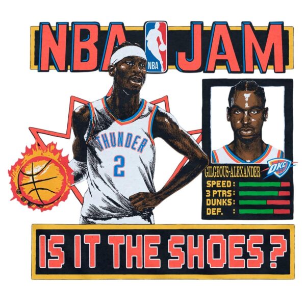 Nba Jam Shai Gilgeous Alexander Thunder PNG